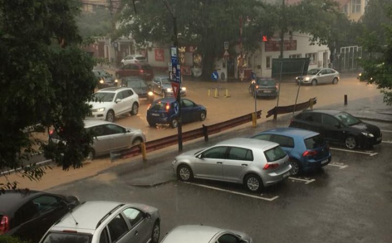 Încă un Cod Galben de ploi la Cluj, alte inundaţii. Care sunt cele mai afectate zone