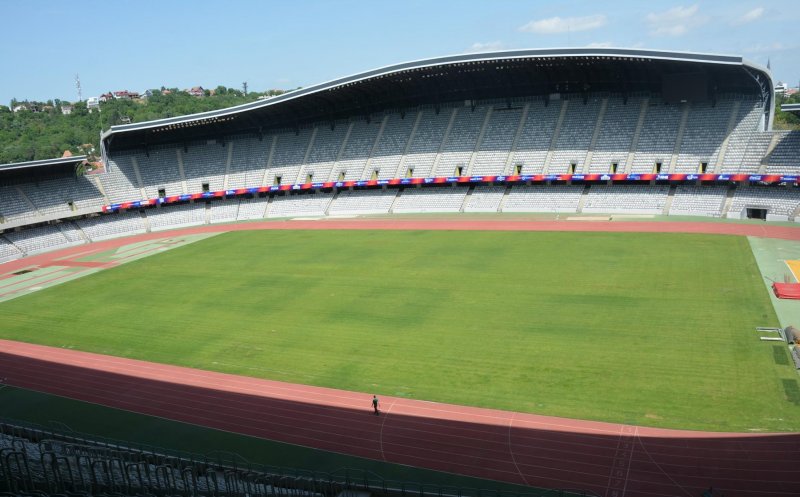 Cluj Arena, pregătită de meciul Generația de Aur a României și Legendele Barcelonei. Antrenamente deschide publicului