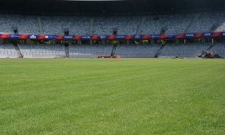 Cluj Arena, pregătită de meciul Generația de Aur a României și Legendele Barcelonei. Antrenamente deschide publicului