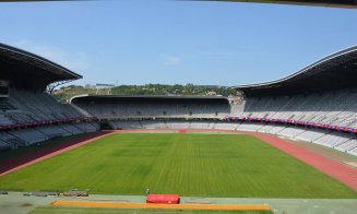 Cluj Arena, pregătită de meciul Generația de Aur a României și Legendele Barcelonei. Antrenamente deschide publicului