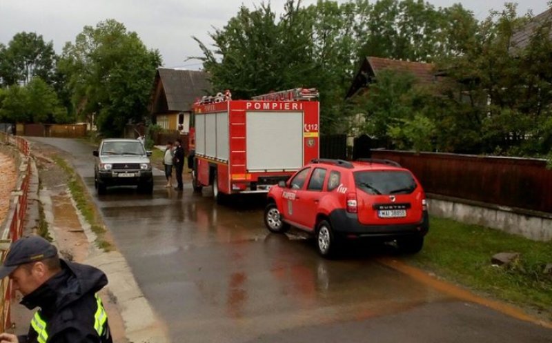 Ploile au făcut din nou ravagii în județul Cluj