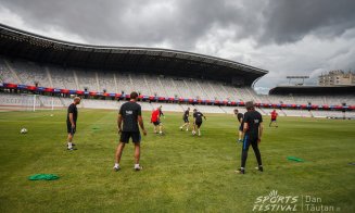 Generaţia de Aur - Barca Legends se joacă, astăzi, pe Cluj Arena. IMAGINI de colecţie de la antrenamente