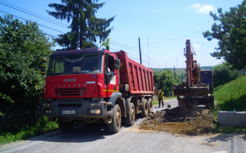 Au demarat lucrările pe drumul Feleacu – Pârtia de schi Feleacu