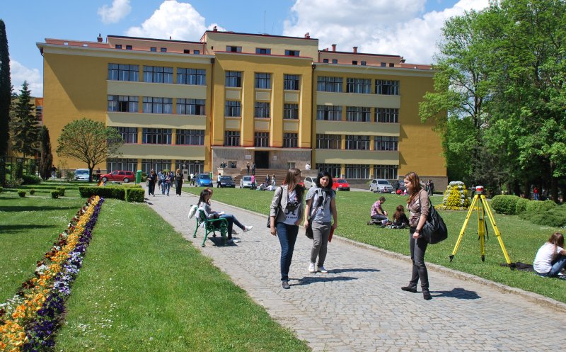 Grădina Agrobotanică din Cluj, văzută din dronă