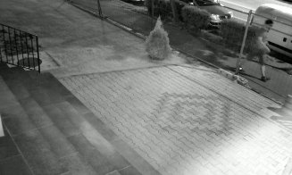 Au apărut primele imagini cu posibilul autor al explozibilului care a rănit lurătorul ISU Cluj