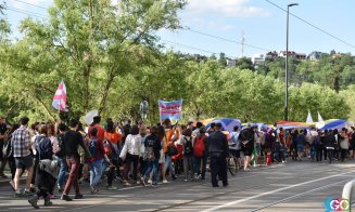 A început Cluj Pride! Sute de persoane, împreună pentru drepturi egale, respect și siguranță
