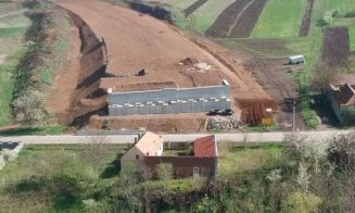 Casa care bloca autostrada Sebeş - Turda a fost demolată