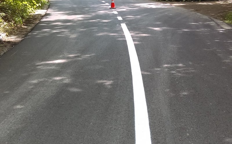 Au fost finalizate lucrările de marcaje rutiere pe drumul Tureni (DN 1) – Gheorgheni (Centura ocolitoare)