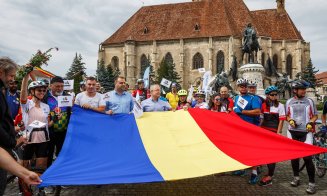 Șefii Clujului s-au dat cu bicicletele prin oraș, cu Turul Centenarului