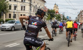 Șefii Clujului s-au dat cu bicicletele prin oraș, cu Turul Centenarului