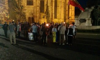 "Şi am venit să te salut, frate român de peste Prut". Basarabenii au ajuns la Cluj
