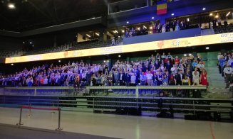 Olimpiada de matematică, la Cluj. Klaus Iohannis a venit la festivitatea de deschidere FOTO