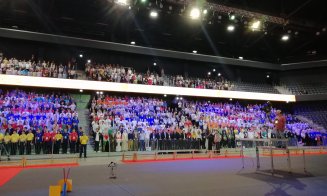 Olimpiada de matematică, la Cluj. Klaus Iohannis a venit la festivitatea de deschidere FOTO