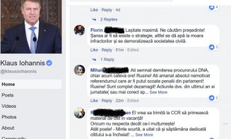 #Unlike pentru Iohannis după revocarea lui Kovesi. Val de critici pe pagina de Facebook a preşedintelui României