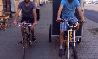 Uber pe bicicletă. Curierii “verzi” ai Clujului