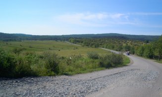 Lucrări de întreținere pe drumul spre centura ocolitoare Vâlcele - Apahida