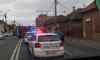 Accident pe Traian Vuia. Sensul spre aeroportul Cluj, blocat