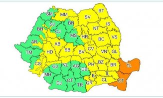 Meteorologii au prelungit avertizarea de vreme rea. Clujul, sub cod galben de ploi
