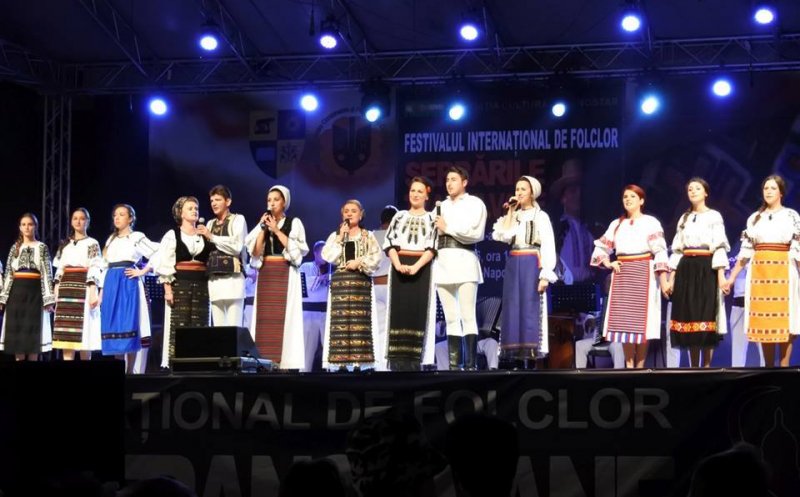 Festivalul internațional de folclor, în Piața Unirii din Cluj