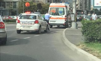 Pieton lovit pe trecere într-un cartier aglomerat al Clujului