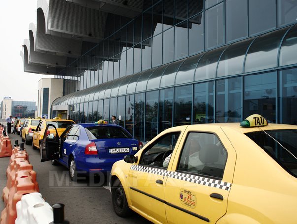Razie pe Aeroportul din Cluj. Polițiștii au descins în taximetre