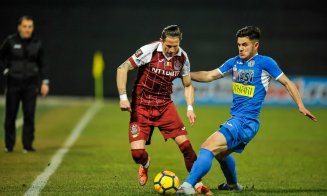 Greu și cu Conceicao. CFR Cluj, doar egal pe terenul nou-promovatei Dunărea Călărași