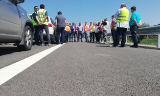 Ultimele pregătiri pentru autostrada de lângă Cluj. CNAIR face AZI recepţia finală!