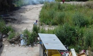 "Ghetoul" de la fabrica Iris, la un pas să ia foc