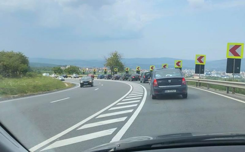 UNTOLD blochează Clujul? Coloane interminabile de mașini la intrările în oraș. Polițiștii supraveghează traficul din aer FOTO+VIDEO
