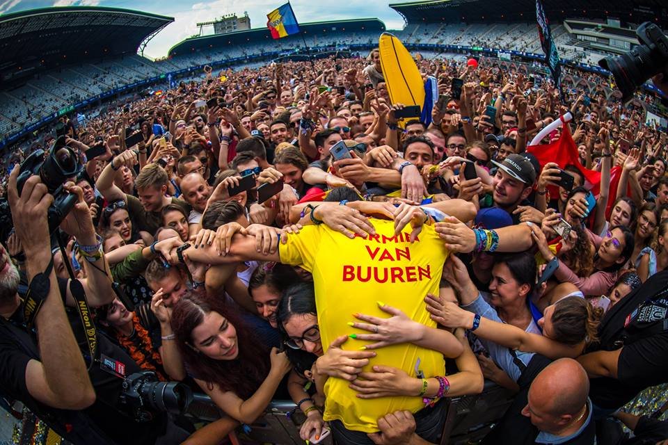 Armin van Buuren a mixat șapte ore la UNTOLD