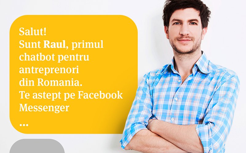 Banca Transilvania i-a găsit pereche robotului Livia. Se numește Raul