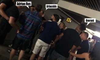 Jucătorii CFR-ului, scandal la Untold