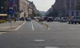 Două benzi pentru taxi şi biciclete în Avram Iancu