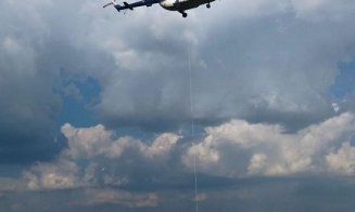 Exerciţii de salvare cu elicopterul în zona de munte, la Cluj.