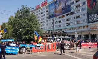 Clujul susţine protestul diasporei de la Bucureşti. Traseul marşului din această seară
