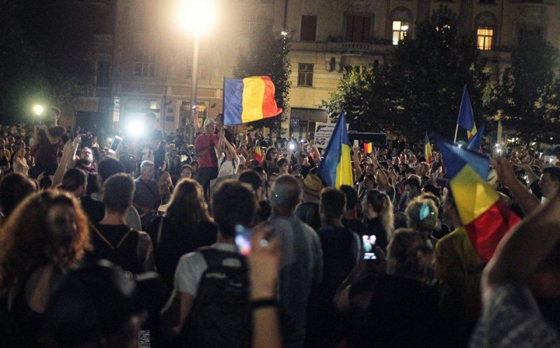 Protest și duminică, la Cluj: "NU plecăm până nu plecați!"