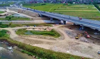 Se deschide "autostrada - muzeu" din Cluj. Lucrările la podul peste Someş, pe ultima sută de metri