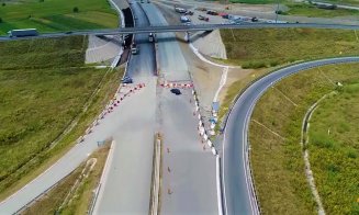 Se deschide "autostrada - muzeu" din Cluj. Lucrările la podul peste Someş, pe ultima sută de metri