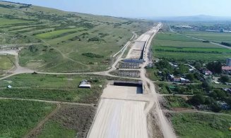 S-a "dezmorţit" şantierul celui mai lung tronson al Autostrăzii Sebeș-Turda