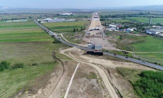 S-a "dezmorţit" şantierul celui mai lung tronson al Autostrăzii Sebeș-Turda