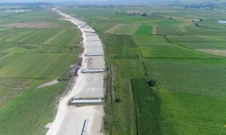 S-a "dezmorţit" şantierul celui mai lung tronson al Autostrăzii Sebeș-Turda