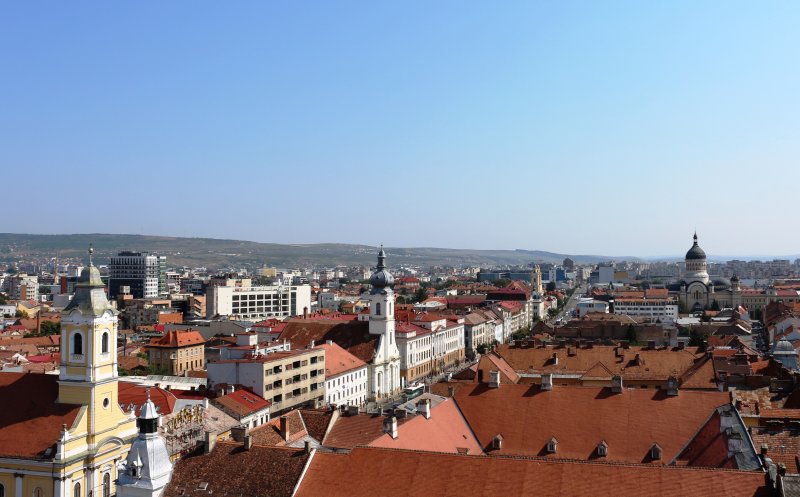 Priveliştea care-ţi taie răsuflarea. Clujul văzut din turnul Bisericii Sfântul Mihail