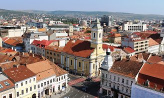Priveliştea care-ţi taie răsuflarea. Clujul, văzut din turnul Bisericii Sfântul Mihail
