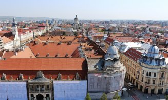 Priveliştea care-ţi taie răsuflarea. Clujul, văzut din turnul Bisericii Sfântul Mihail