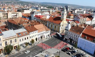 Priveliştea care-ţi taie răsuflarea. Clujul, văzut din turnul Bisericii Sfântul Mihail