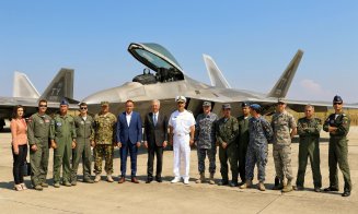 Americanii şi-au trimis la Cluj cele mai tari avioane de luptă