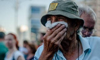 Marş tăcut la Cluj, în memoria protestatarului decedat