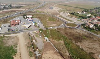 Imagini din dronă cu nodul Sebeș
