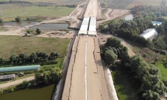 Imagini din dronă cu nodul Sebeș