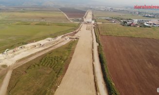 Imagini din dronă cu nodul Sebeș
